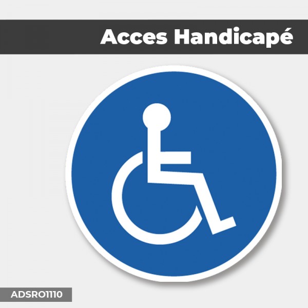 Autocollant Handicapé mais debout - Sticker A moi Etiquette & Autocollant