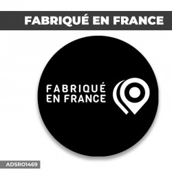 Autocollant | FABRIQUÉ EN FRANCE | Format Rond