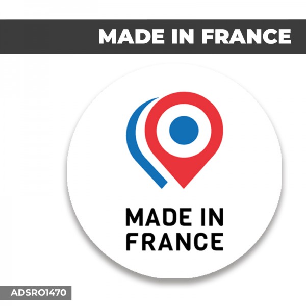 Signalétique, Made in France, Autocollant Imprimé