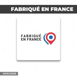 Autocollant | FABRIQUE EN FRANCE | Format Carré