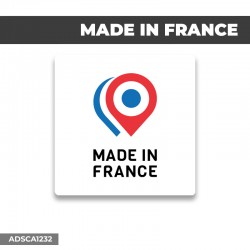 Autocollant | MADE IN FRANCE | Format Carré