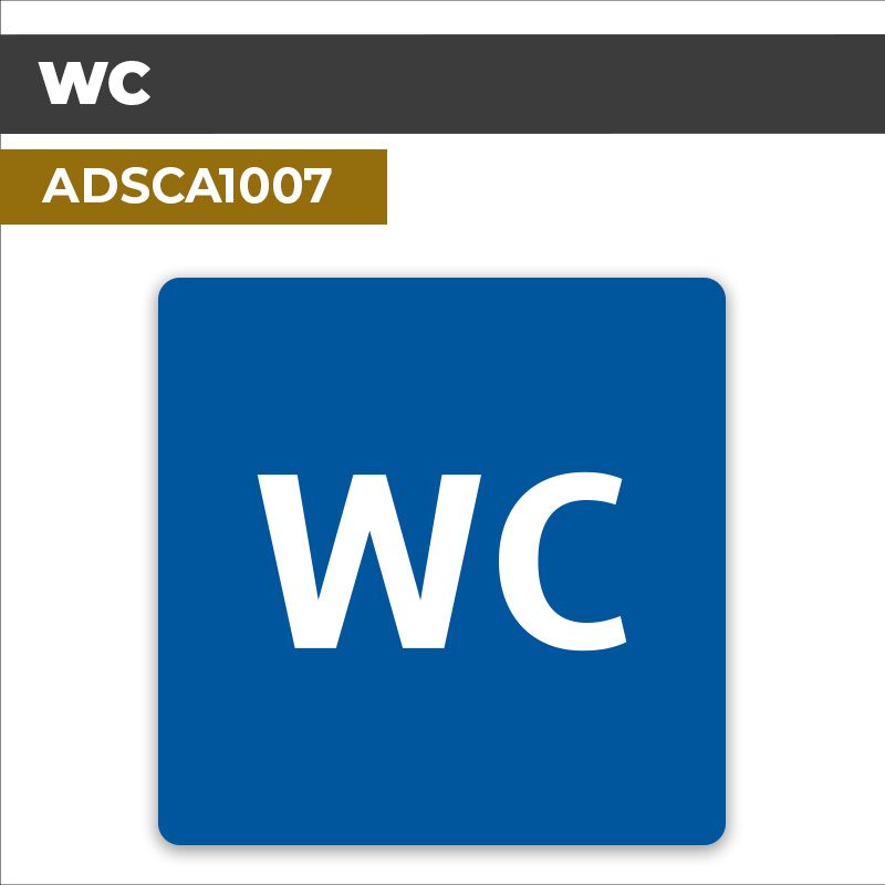 Autocollant WC l Toilettes et Sanitaires