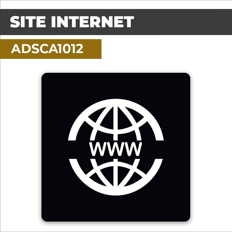 Autocollant SITE INTERNET l Wifi et Connectivité