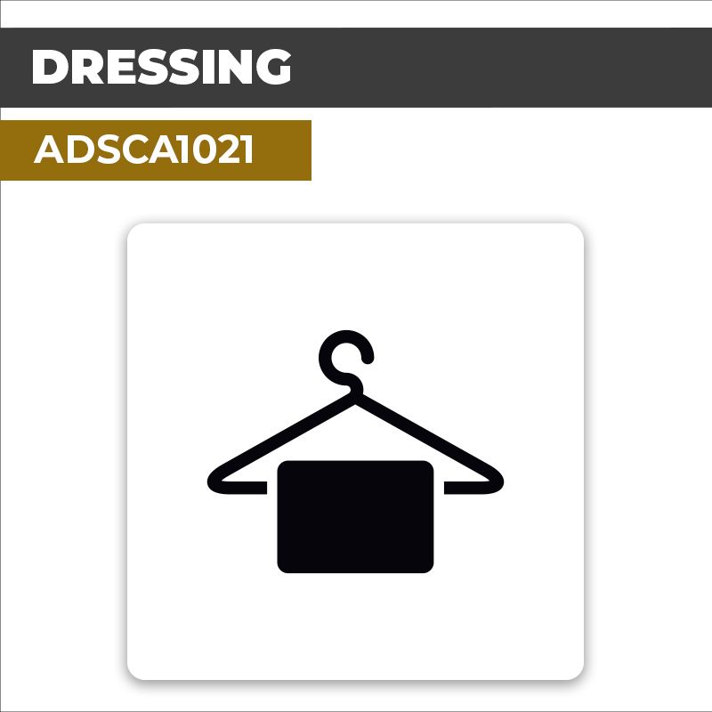 Autocollant DRESSING l Pictogrammes