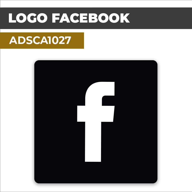 Autocollant LOGO FACEBOOK l Réseaux sociaux