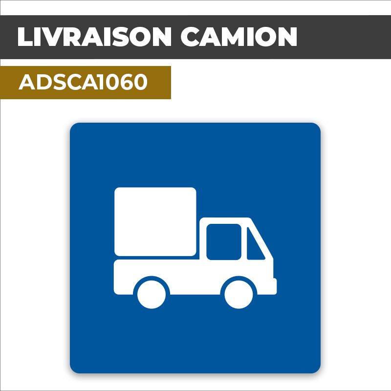 Autocollant LIVRAISON CAMION | Manutention