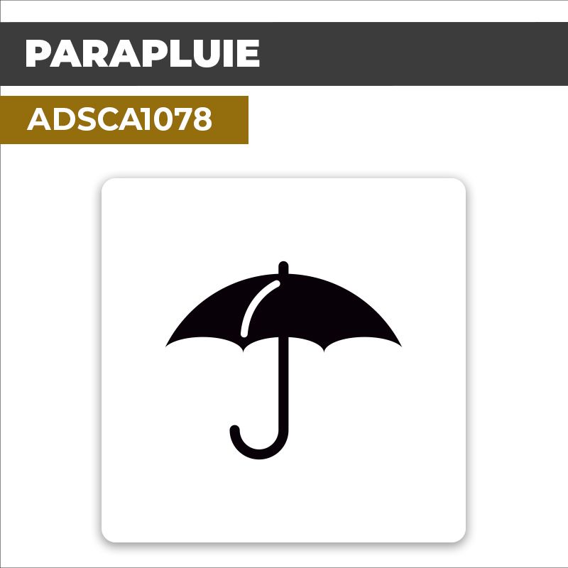 Autocollant PARAPLUIE | Pictogrammes