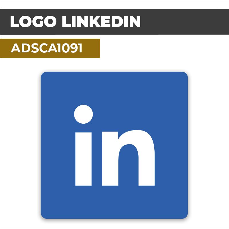 Autocollant LOGO LINKEDIN | Réseaux sociaux