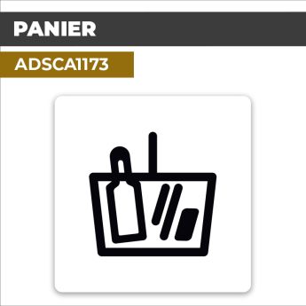 Autocollant PANIER | Pictogrammes