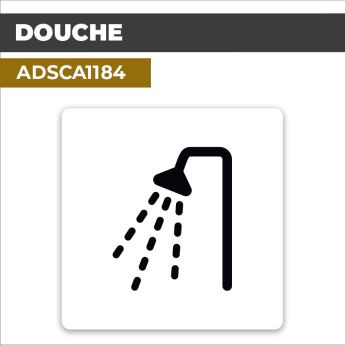 Autocollant DOUCHE | Pictogrammes