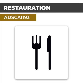Autocollant RESTAURATION | Pictogrammes