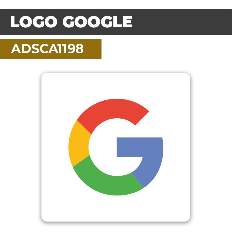 Autocollant LOGO GOOGLE | Réseaux sociaux
