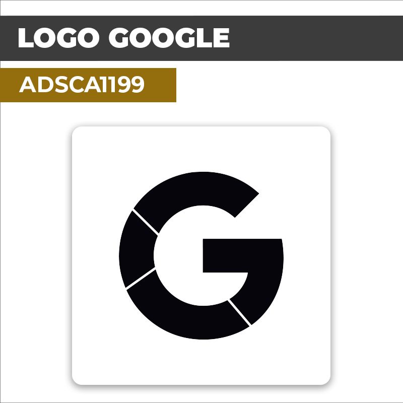 Autocollant LOGO GOOGLE | Réseaux sociaux