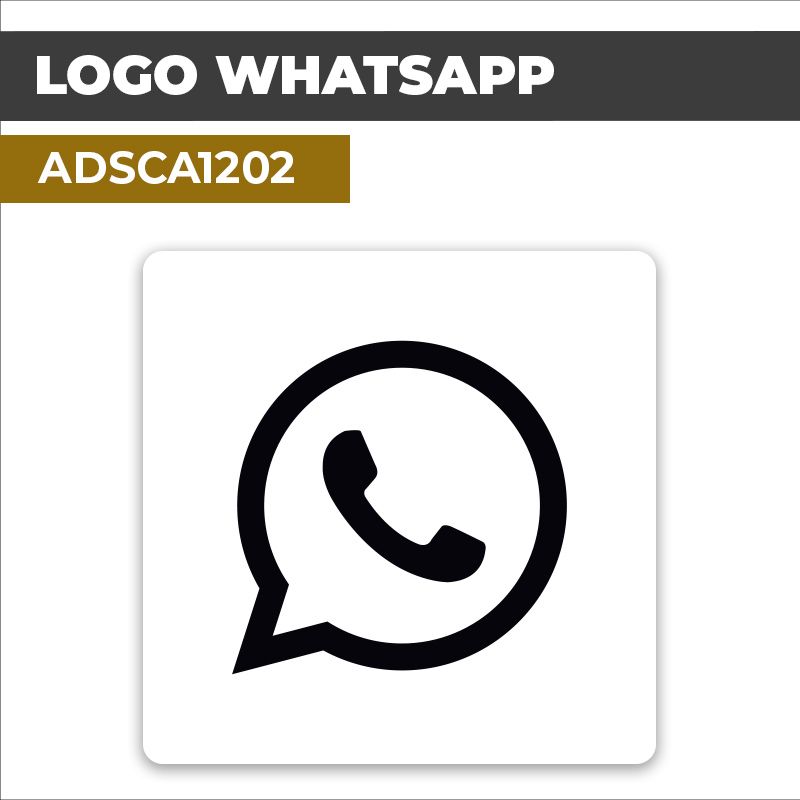Autocollant LOGO WHATSAPP | Réseaux sociaux