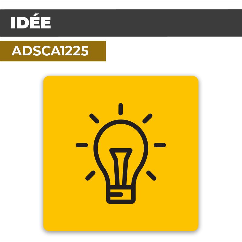 Autocollant IDEE | Pictogrammes