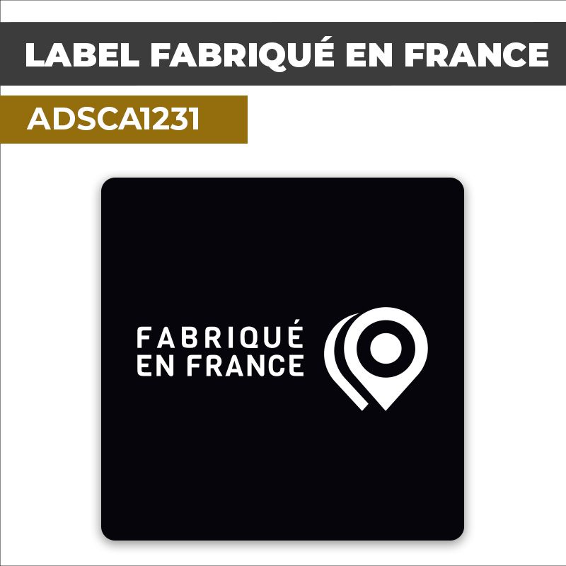 Autocollant LABEL FABRIQUÉ EN FRANCE | Made in France