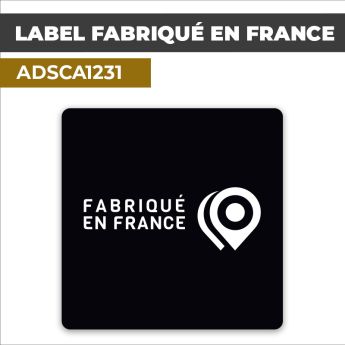 Autocollant LABEL FABRIQUÉ EN FRANCE | Made in France