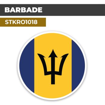 Sticker | BARBADE | Pays d'Amérique du Nord