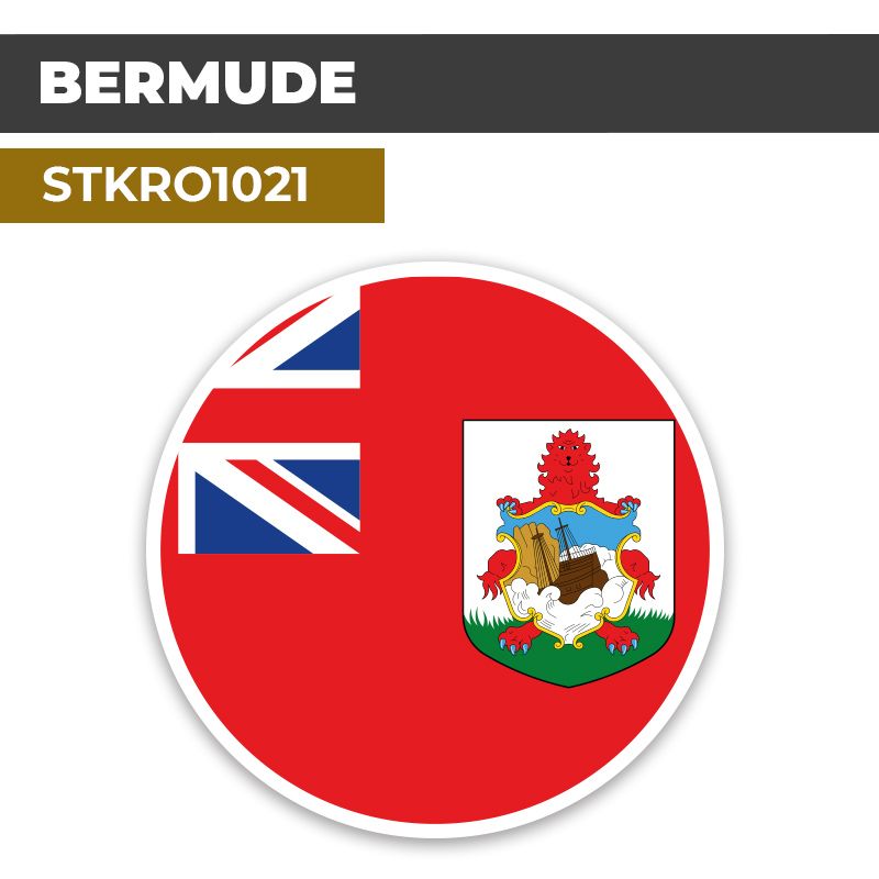 Sticker | BERMUDE | Pays d'Amérique du Nord