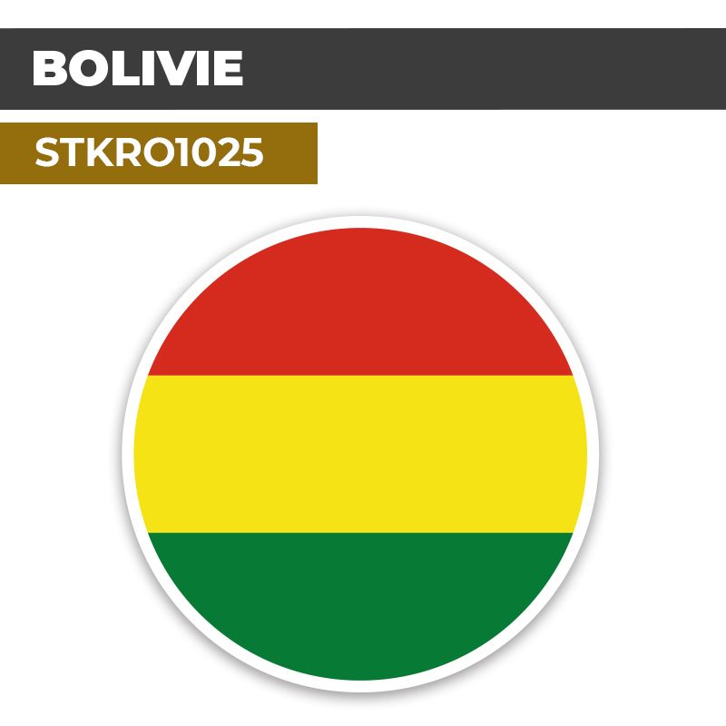 Sticker | BOLIVIE | Pays d'Amérique du Sud