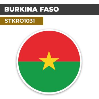 Sticker | BURKINA FASO | Pays d'Afrique
