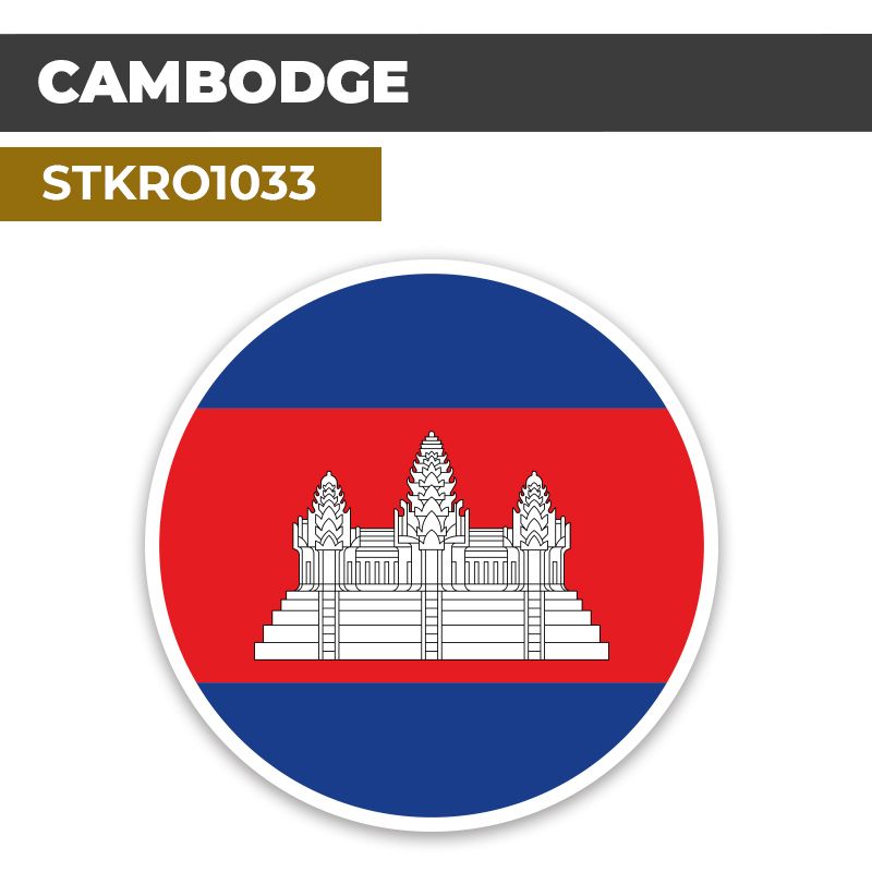 Sticker | CAMBODGE | Pays d'Asie