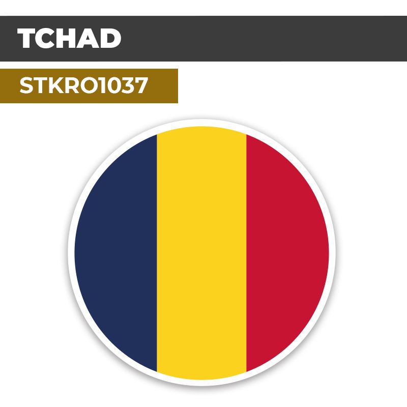 Sticker | TCHAD | Pays d'Afrique