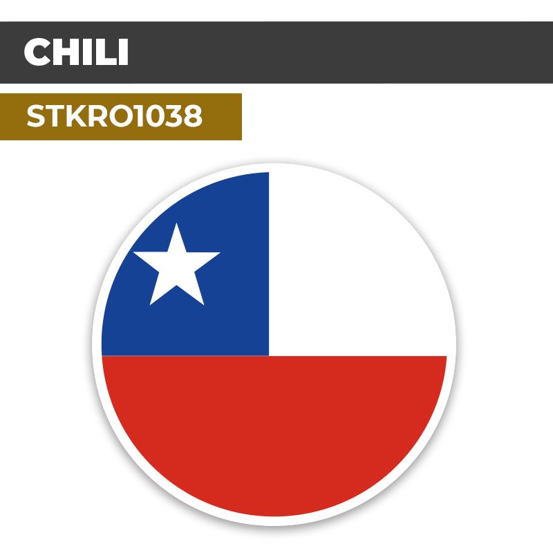 Sticker | CHILI | Pays d'Amérique du Sud