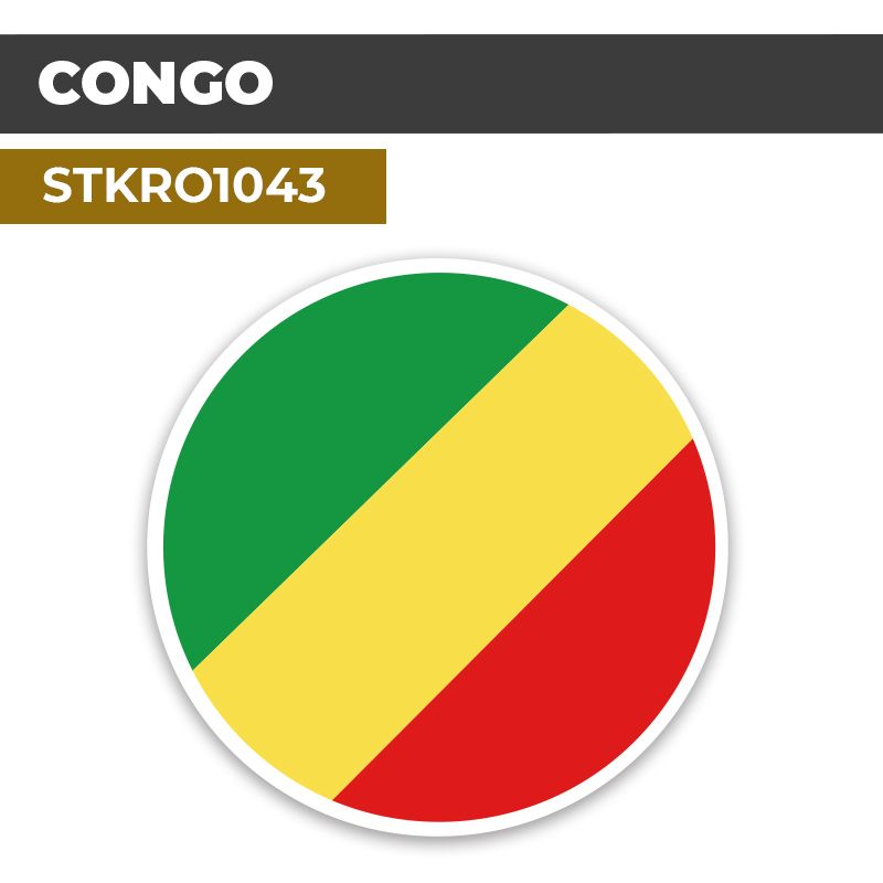 Sticker | CONGO | Pays d'Afrique