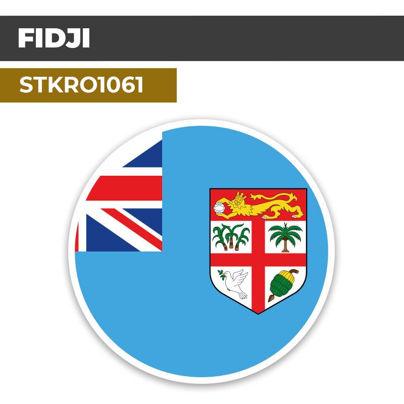 Sticker | FIDJI | Pays d'Océanie