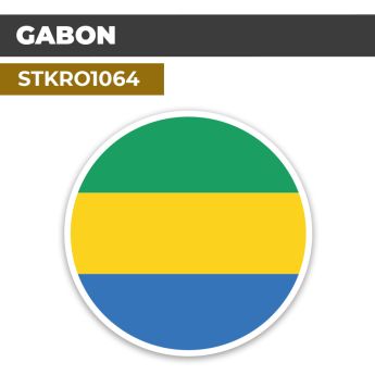 Sticker | GABON | Pays d'Afrique