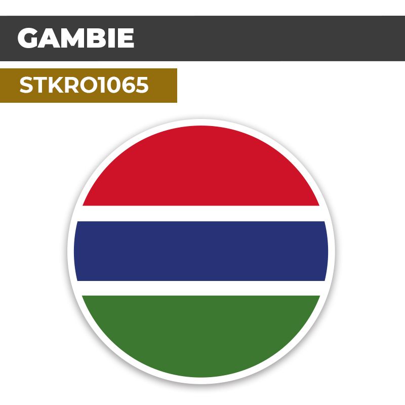 Sticker | GAMBIE | Pays d'Afrique
