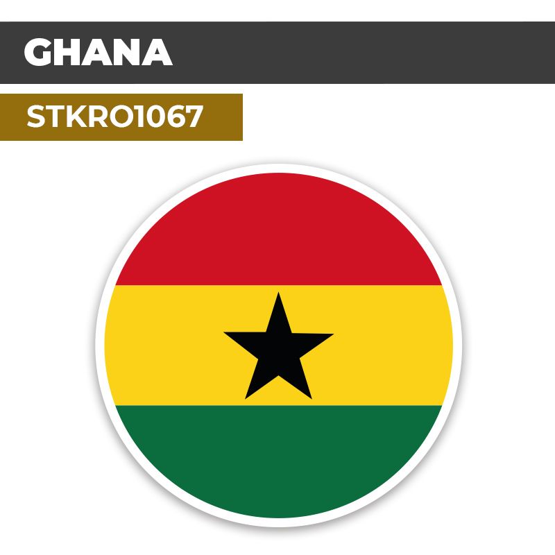 Sticker | GHANA | Pays d'Afrique