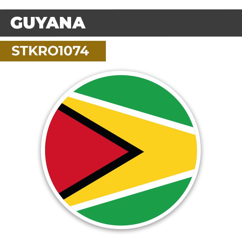 Sticker | GUYANA | Pays d'Amérique du Sud