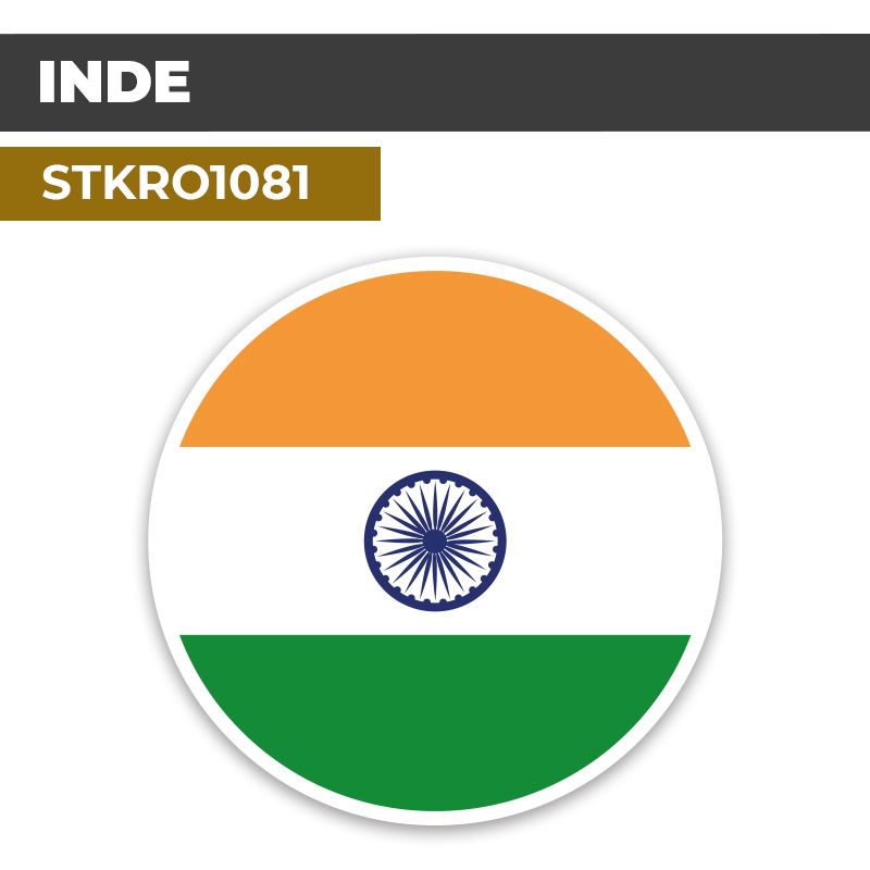 Sticker | INDE | Pays d'Asie