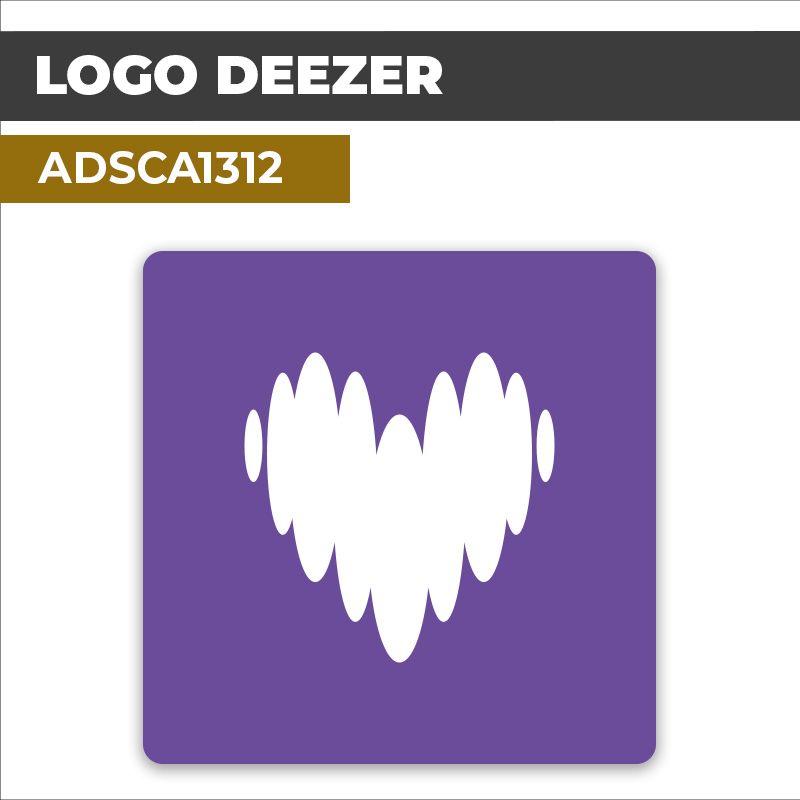 Autocollant LOGO DEEZER | Sites internet