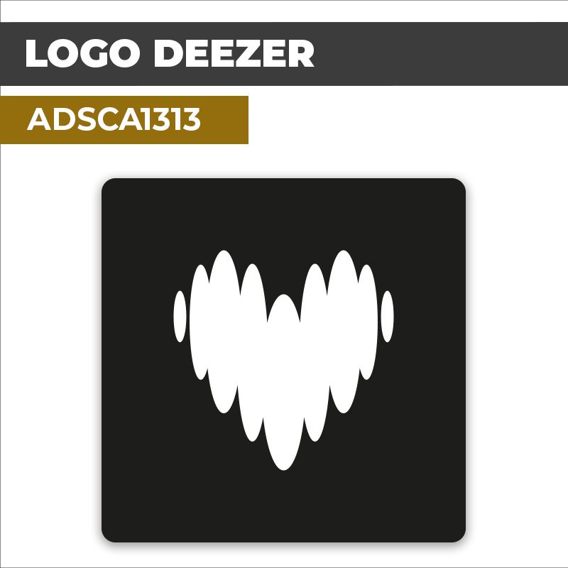 Autocollant LOGO DEEZER | Sites internet