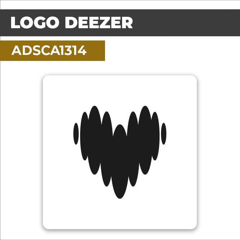 Autocollant LOGO DEEZER | Sites internet