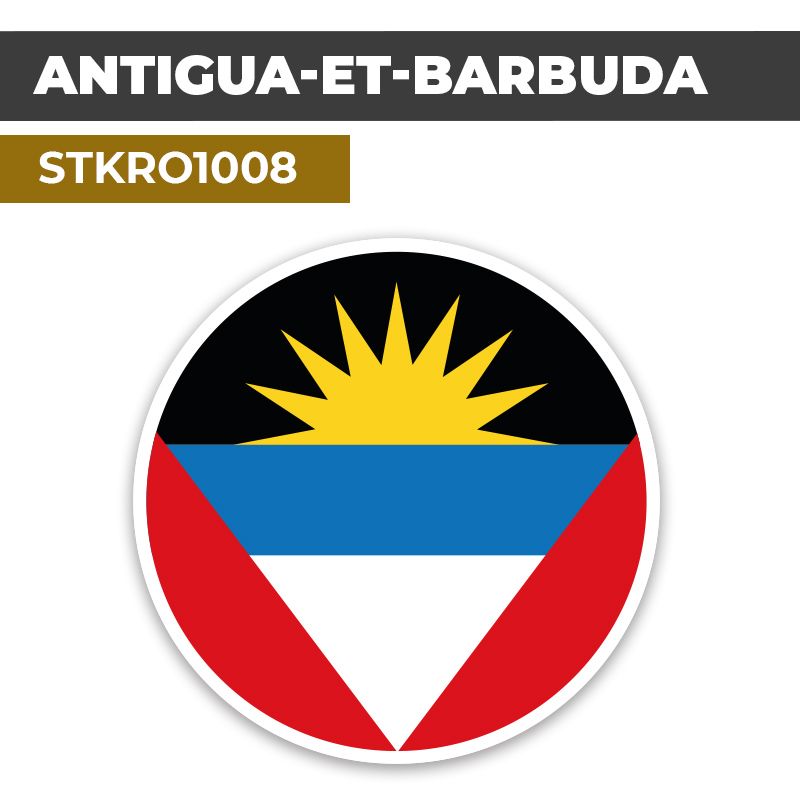 Sticker | ANTIGUA-ET-BARBUDA | Pays d'Amérique du Nord