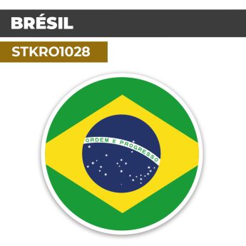 Sticker | BRÉSIL | Pays d'Amérique du Sud