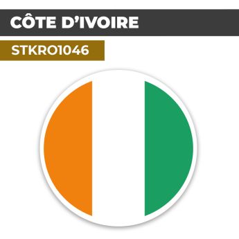 Sticker | CÔTE D'IVOIRE | Pays d'Afrique