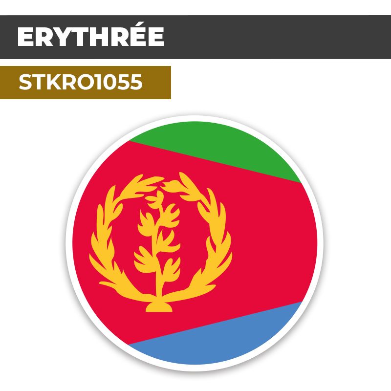 Sticker | ÉRYTHRÉE | Pays d'Afrique