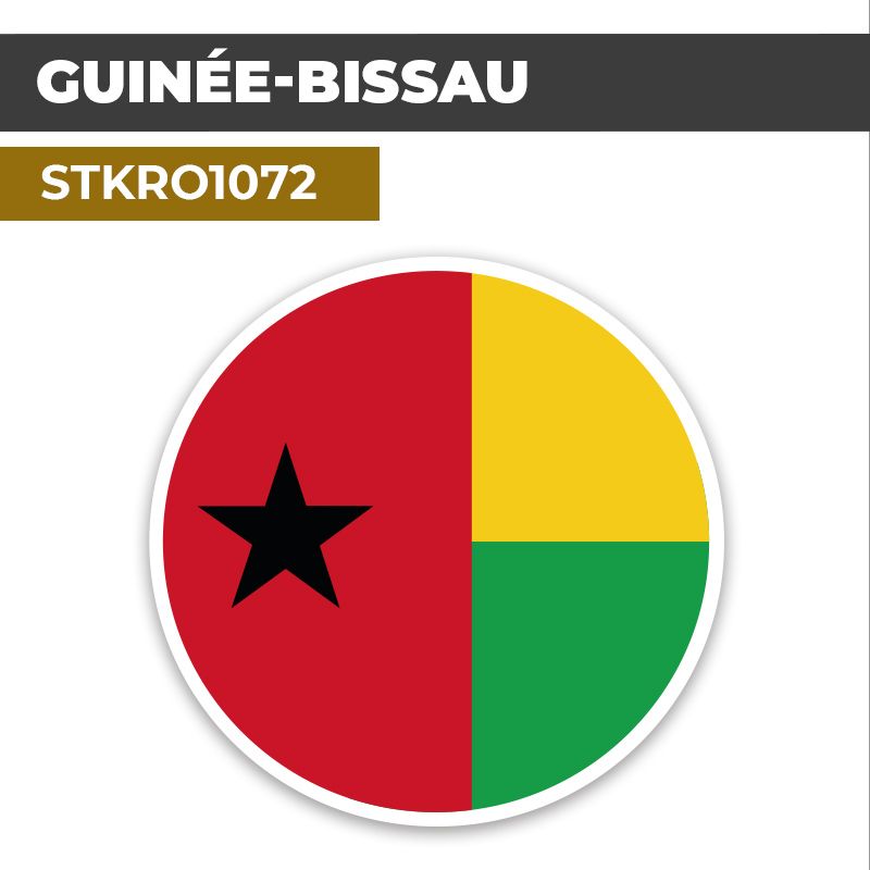 Sticker | GUINÉE-BISSAU | Pays d'Afrique