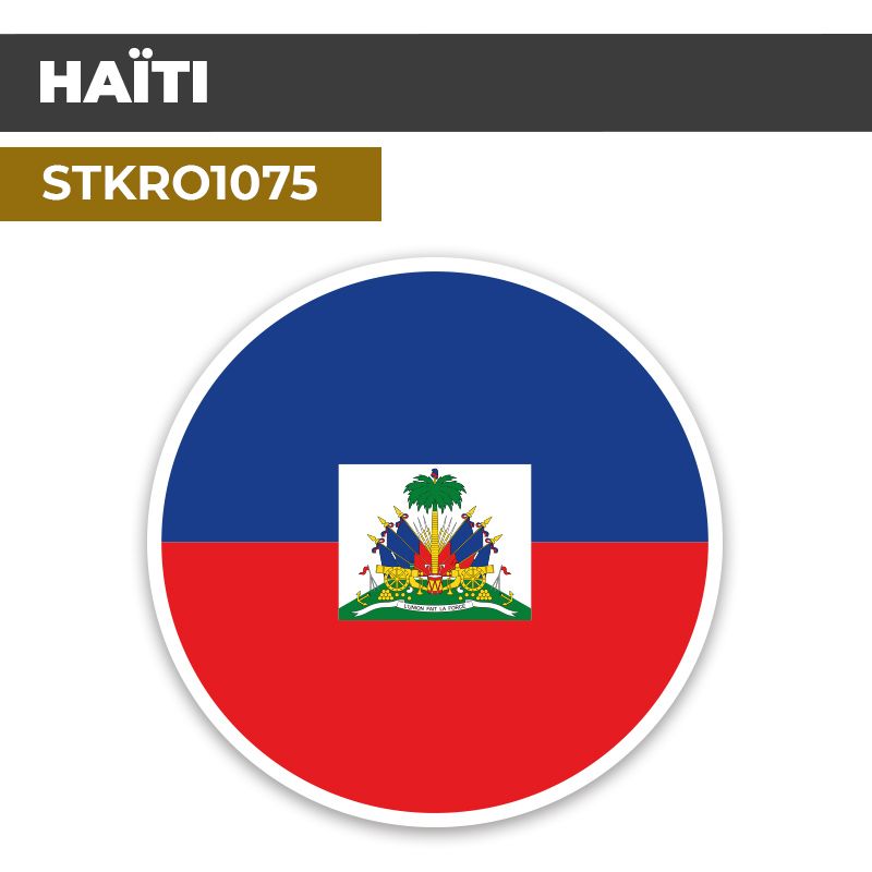 Sticker | HAÏTI | Pays d'Amérique du Nord