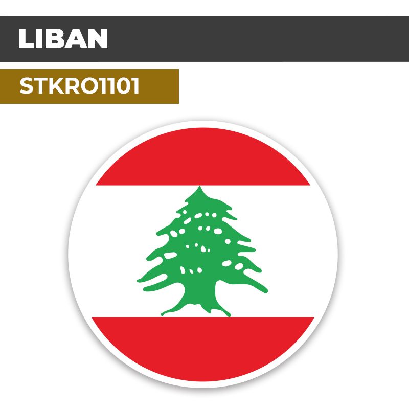 Sticker | LIBAN | Pays d'Asie