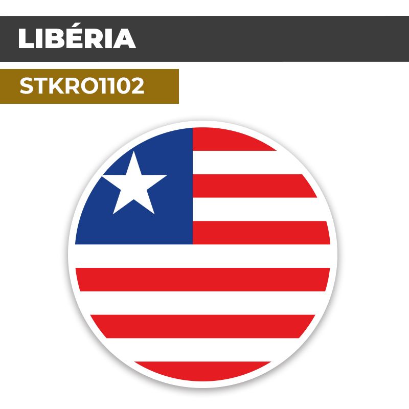 Sticker | LIBÉRIA | Pays d'Afrique