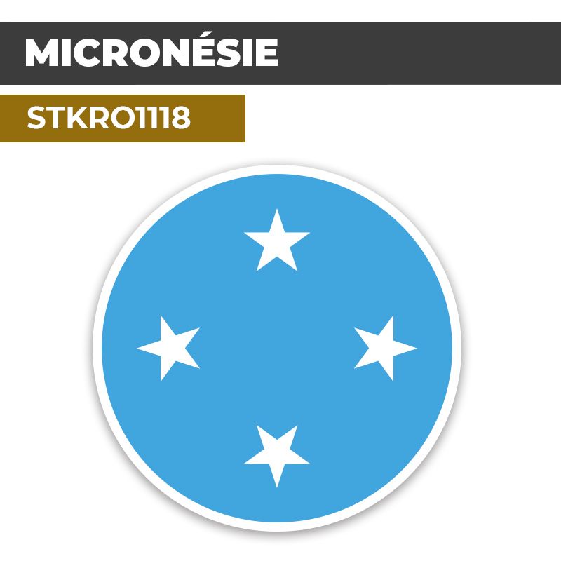 Sticker | MICRONÉSIE | Pays d'Océanie