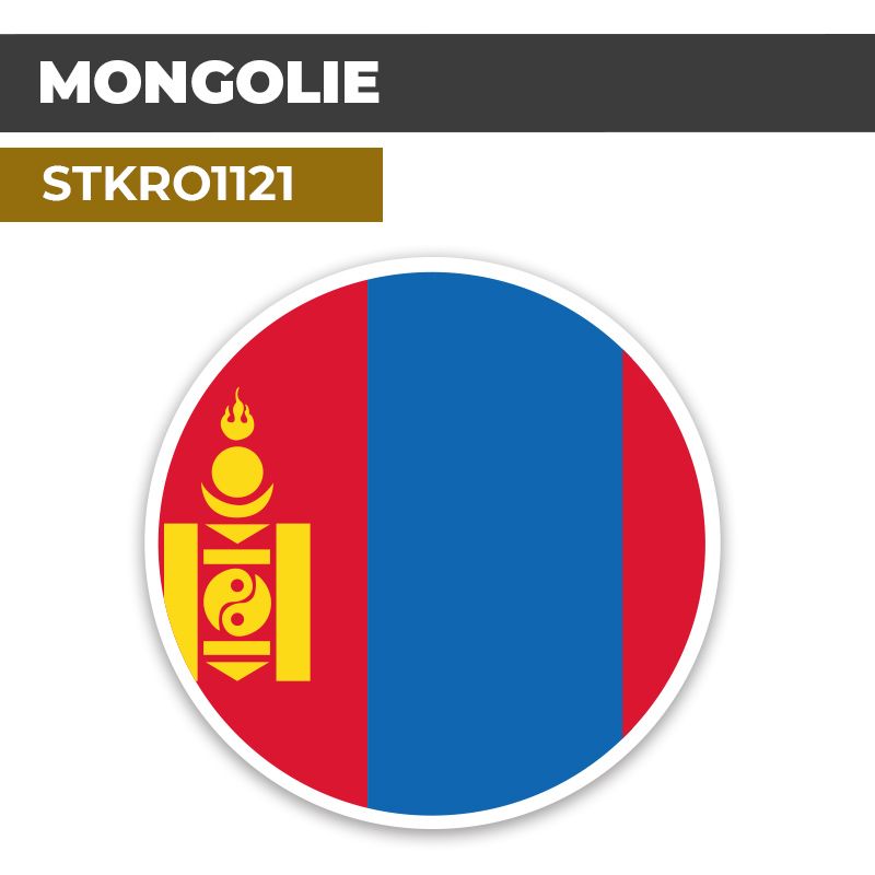 Sticker | MONGOLIE | Pays d'Asie