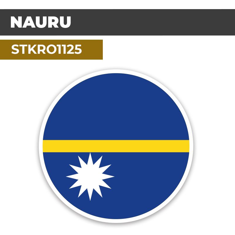 Sticker | NAURU | Pays d'Océanie