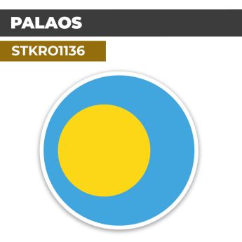 Sticker | PALAOS | Pays d'Océanie